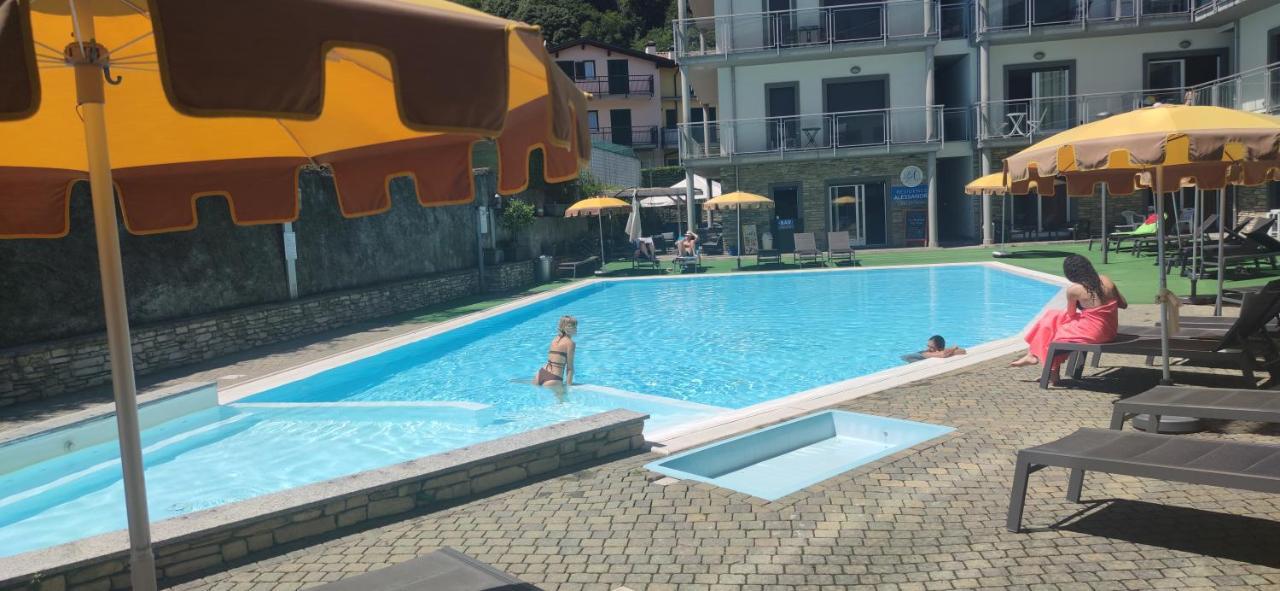 Hotel Residence Alessandra Domaso Bagian luar foto