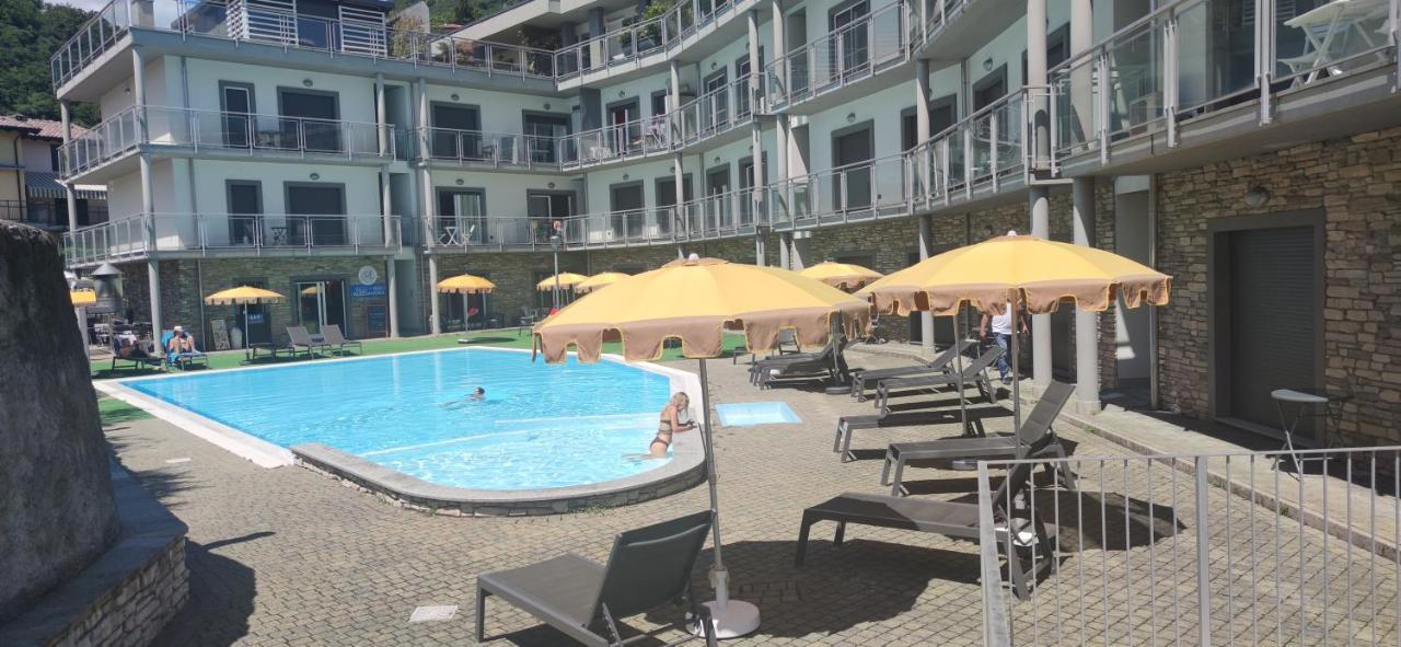 Hotel Residence Alessandra Domaso Bagian luar foto